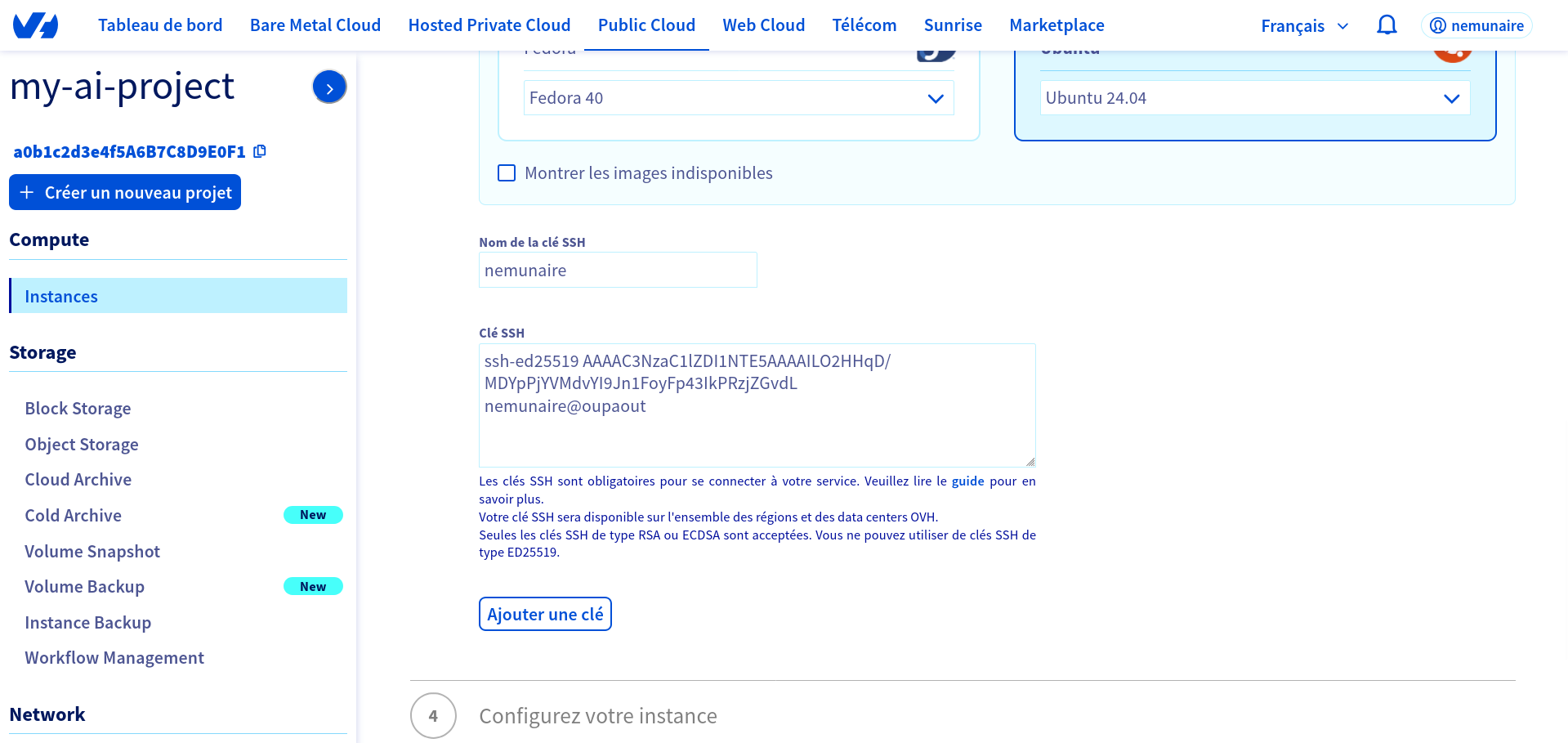 Add SSH key